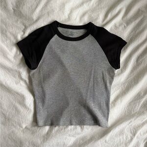 Black and grey Brandy T-Shirt